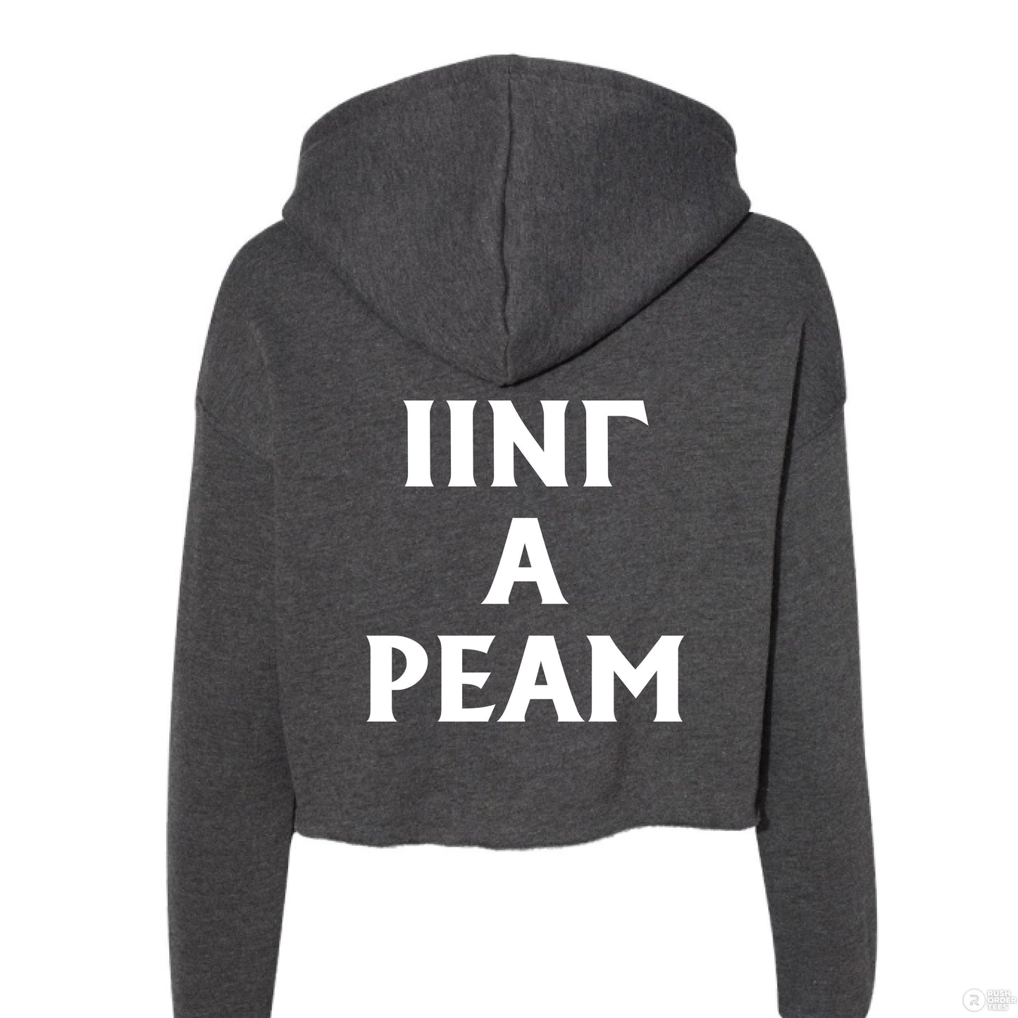 DARK GRY HEATHER - BACK