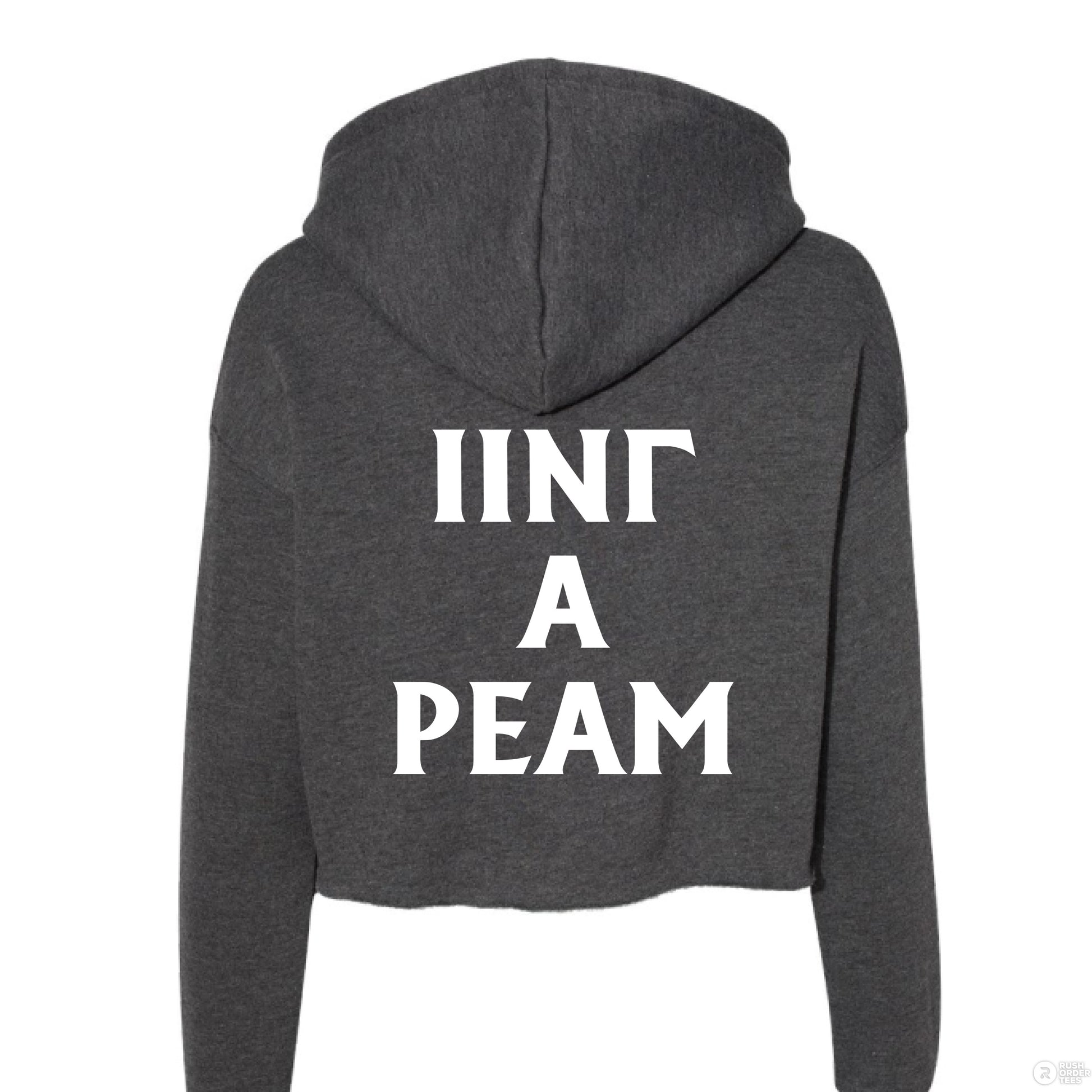 DARK GRY HEATHER - BACK